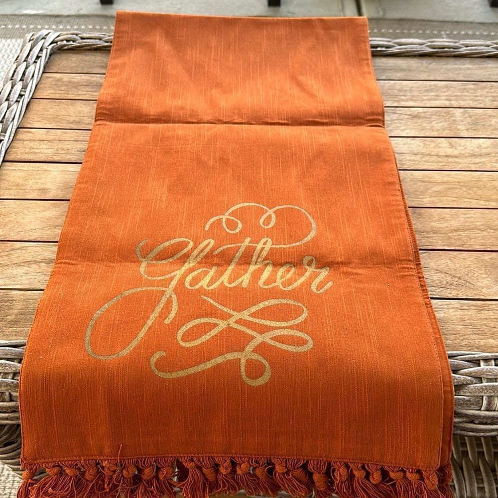 Pier 1 GATHER Table Runner Fall Decor